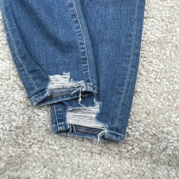 PAIGE Skyline Skinny Crop North Star Distressed - Picture 9 of 12